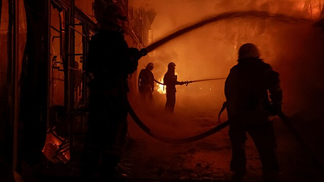 Nsledky ruskho vzdunho toku na Charkov (1. jna 2025) 