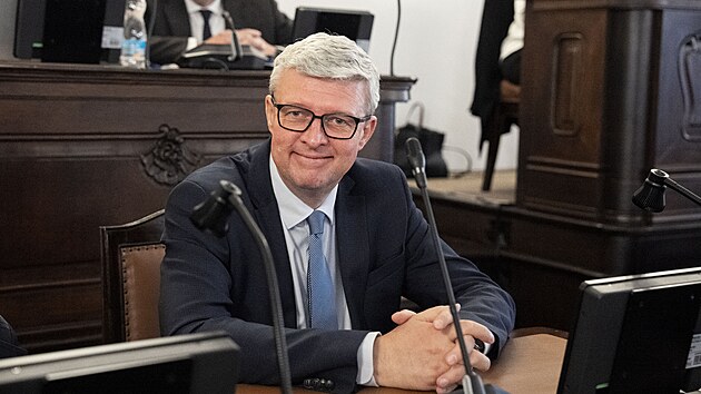 Karel Havlek na ustavujc schzi novho poslaneckho klubu hnut ANO. (8. jna 2025)