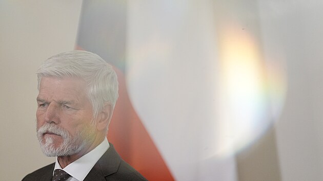 Tiskov konference prezidenta Petra Pavla po schzkch s ldry stran. (6. jna 2025)