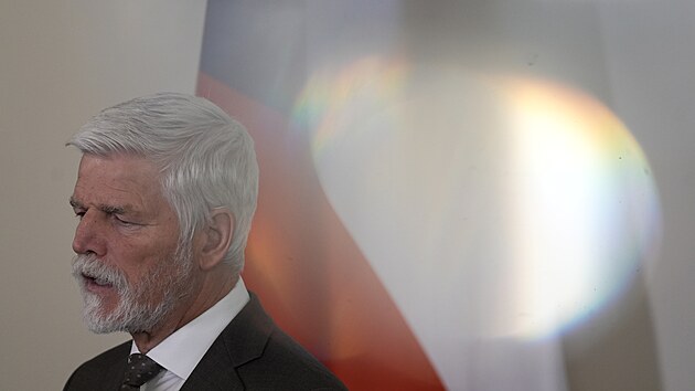 Tiskov konference prezidenta Petra Pavla po schzkch s ldry stran. (6. jna 2025)