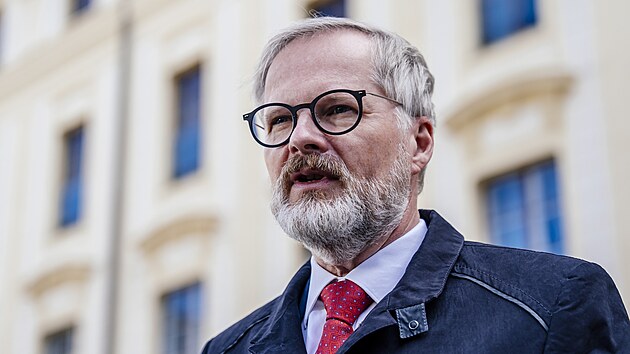 Prezident Petr Pavel p�ijal na jednání Petra Fialu. (5. �íjna 2025)