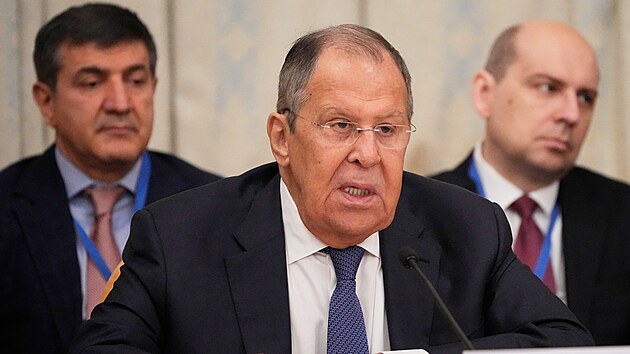 Rusk� ministr zahrani�� Sergej Lavrov (7. ��jna 2025)