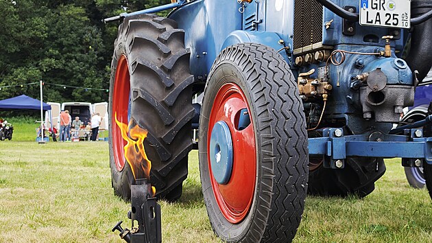  Lanz Bulldog na 19. Oldtimer Museumfest  v Großschönau