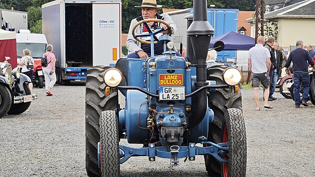  Lanz Bulldog na 19. Oldtimer Museumfest  v Gro�sch�nau