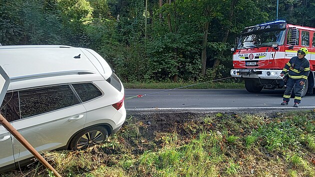 Dopravn nehoda v Hronov (2. jna 2025)