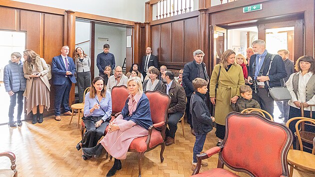 Slavnostn oteven vily erych v esk Skalici (4. jna 2025)