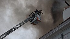 Následky ruského vzduného útoku na Dnipro (30. záí 2025) 