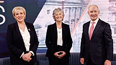 Irtí prezidenttí kandidáti, zleva: Heather Humphreysová, Catherine...