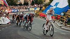 Tadej Pogaar v Komend. Fanouky bavil také pi sedmém roníku akce nazývané...