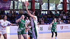 Artemis Spanuová ze abin Brno zakonuje.