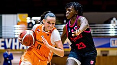 Chomutov, 8. 10. 2025. Evropský poháru FIBA basketbalistek (Eurocup),...