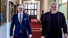 Premiér Petr Fiala.