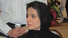 Íránská advokátka v oblasti lidských práv Nasrín Sotúdeová (18. listopadu 2012)