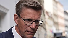 Místop�edseda ODS Martin Kupka ve volebním �tábu SPOLU. (4. �íjna 2025)