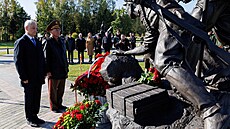 Ruský ministr obrany Andrej Belousov a jeho severokorejský protjek No...