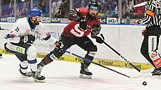 Kladenský Martin Procházka (vlevo) a Devin Shore ze Sparty