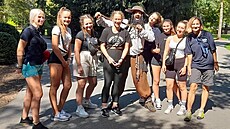 Studentky pedkolní pedagogiky na Erasmu v Milán 2022-2