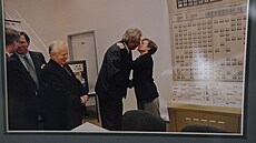 Ped Úadem pro jadernou bezpenost vzniklo pietní místo k uctní památky Dany...