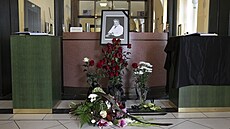 Ped Úadem pro jadernou bezpenost vzniklo pietní místo k uctní památky Dany...