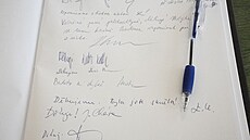 Ped Úadem pro jadernou bezpenost vzniklo pietní místo k uctní památky Dany...