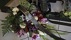 Ped Úadem pro jadernou bezpenost vzniklo pietní místo k uctní památky Dany...