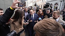 Volební táb strany SPOLU. Jan Lipavský. (4. íjna 2025)