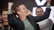 Tisková konference Pirátské strany po volbách do Snmovny. Ivan Barto.(4....