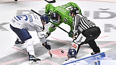 Rozehrávka zápasu Plzn s Mladou Boleslaví.