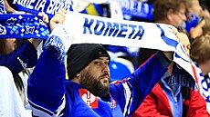 Fanouci Brna pi zápase s Tampere.