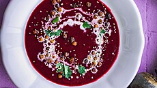 Krmov polvka z peen epy s kupavou cizrnou podle Ivany Jindichov