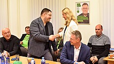 Noví poslanci SPOLU, starostka Krava a bývalá Miss Evropy Monika ídková...