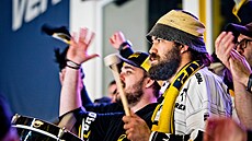 Bubeník litvínovského kotle Dalibor Frýba