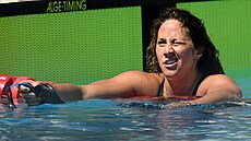 Plavkyn Chiara Tarantinová na ervnových závodech v ím.