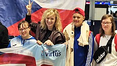 Sportovce s Downovým syndromem, kteí se zúastní mistrovství svta v Brisbane,...