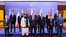 Ruský ministr zahranií Sergej Lavrov jednal se zástupci afghánského...
