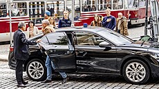 Ministr pro evropské záleitosti Martin Dvoák pijela na zasedalo...