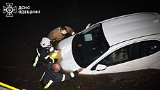 Jihoukrajinskou Od�su a p�ilehlé oblasti zasáhly záplavy. (1. �íjna 2025)