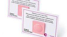 R��ový pin spojuje ikonický design pra�ského metra s podporou prevence rakoviny...