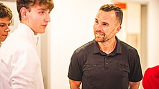 Filip Peán na diskuzním setkání s fanouky Dynama nezvykle srel vtipem. (8....