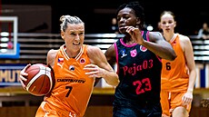 Chomutov, 8. 10. 2025. Evropský poháru FIBA basketbalistek (Eurocup),...