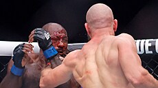 �eský MMA zápasník Ji�í Procházka trefuje Khalila Rountreeho a ukon�uje ho na...
