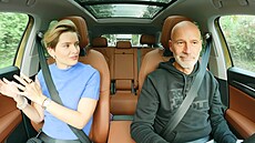 Faráka Martina Viktorie Kopecká v poadu Popojedem, kam usedla na sedadlo...