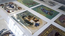 Ze zahájení výstavy výtvarníka, animátora a reiséra Zdeka Smetany s názvem...