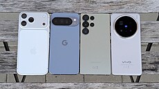 Apple iPhone 17 Pro Max, Google Pixel 10 Pro XL, Samsung Galaxy S25 Ultra a...