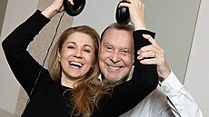 Kate�ina Kn�íková a �tefan Margita