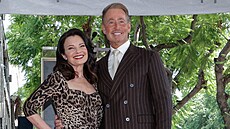 Fran Drescherová a její exman�el Peter Marc Jacobson v Los Angeles (30. zá�í...