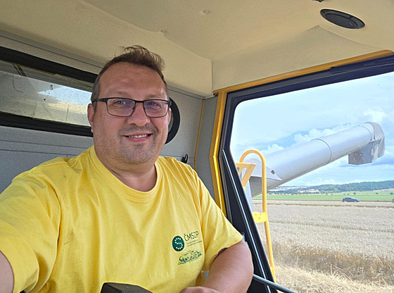 Jií Michalisko, nový pedseda eskomoravského svazu zemdlských podnikatel...