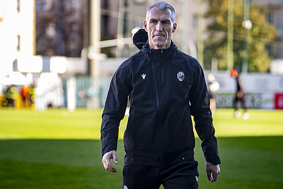 Trenér Martin Hyský p�i své premié�e na lavi�ce Plzn�