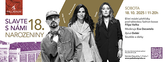 18. narozeniny Palladia: oslava píbh a stylu v srdci Prahy