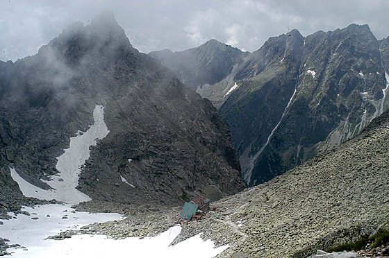 Hora Rysy ve slovenských vysokých tatrách (16. íjna 2025)